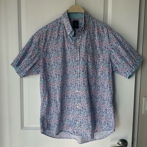 Men’s Tailorbyrd Short Sleeve Button Up Shirt
